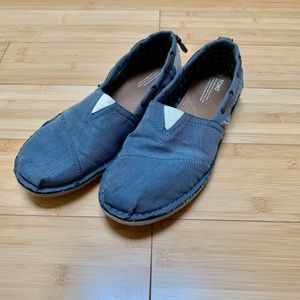 Mens TOMS slip-ons sz 12